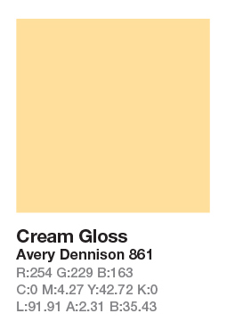 861 Cream .123cm
