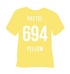 POLI-FLEX Premium 694 Pastel Yellow .50cm