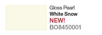 Gloss Pearl White snow š.152cm