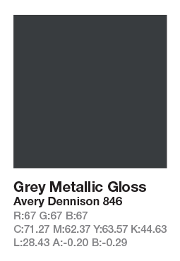 846 Grey Metallic š.123cm