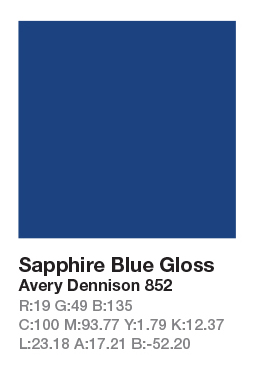 852 Sapphire Blue š.123cm