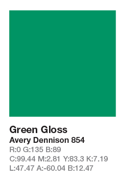 854  Green š.123cm