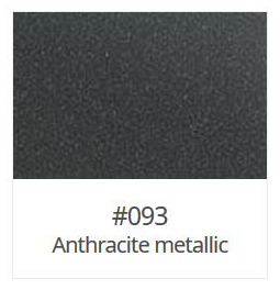 970-093RA Anthracite Mettalic Matt š.152cm