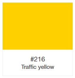 970-216RA Traffic Yellow Lesk š.152cm