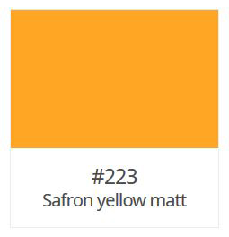 970-233RA Saffron Yellow Matt š.152cm