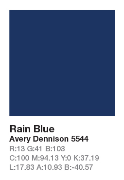AVERY 5544 Rain Blue š.123cm