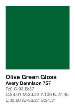 Avery 757 Olive Green š.123cm