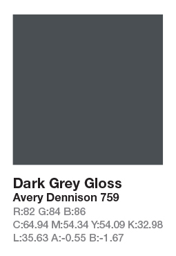 Avery 759 Dark Grey š.123cm