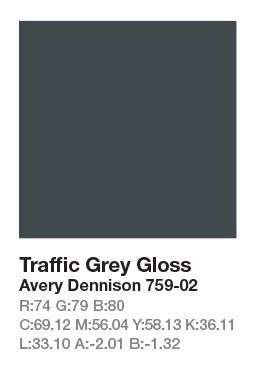 Avery 759-02 Traffic Grey š.123cm