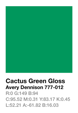 Avery 777-012 Cactus Green š.123cm