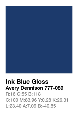 Avery 777-089 Ink Blue š.123cm