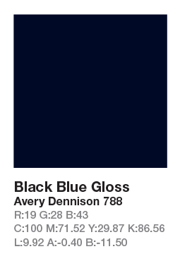 Avery 788 Black Blue š.123cm