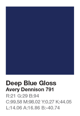 Avery 791 Deep Blue š.123cm