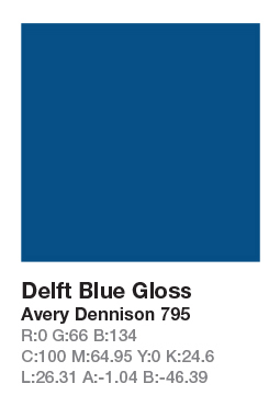 Avery 795 Delft Blue š.123cm