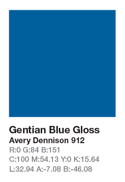 Avery 912 Gentian Blue š.123cm