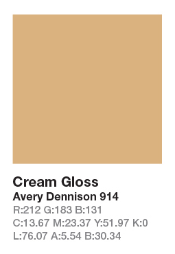 Avery 914 Cream š.123cm