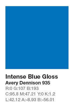 Avery 935 Intense Blue š.123cm