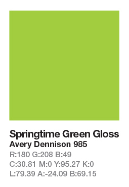 Avery 985 Springtime Green