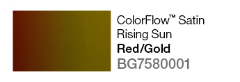 Avery SWF ColorFlow Satin Rising Sun (Red/Gold) š.152cm
