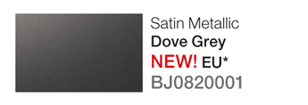 Avery SWF Satin Metallic Dark Grey š.152cm