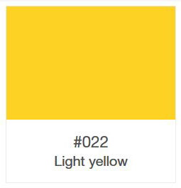 Oracal 638-022 Light Yellow š.126cm