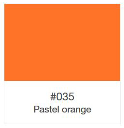 Oracal 638-035 Pastel Orange š.100cm
