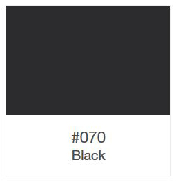 Oracal 638-070 Black š.126cm