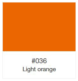 Oracal 641-036G Light Orange lesklá š.126cm