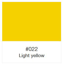 Oracal 751-022 Light Yellow š.126cm