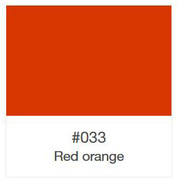 Oracal 751-033 Red Orange š.126cm