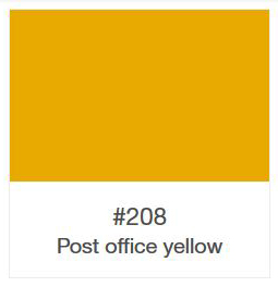Oracal 751-208 Post Office Yellow š.126cm