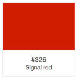 Oracal 751-326 Signal Red š.126cm