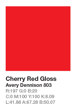 803 Cherry Red .123cm