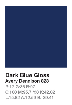 823 Dark Blue .123cm