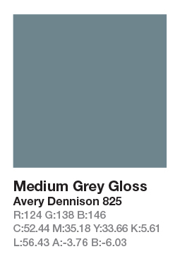 825 Medium Grey .123cm