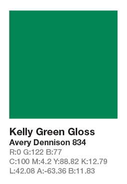 834 Kelly Green š.123cm