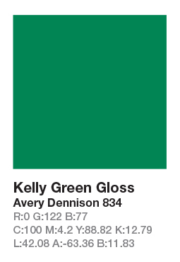 834 Kelly Green .123cm