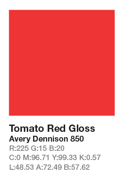 850 Tomato Red .123cm