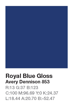 853 Royal Blue .123cm