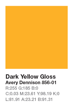 856-01 Dark Yellow š.123cm