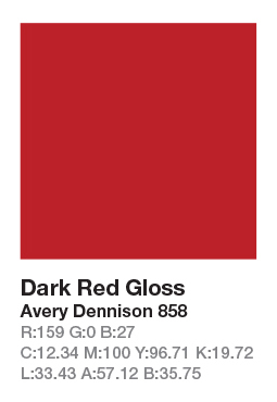 858 Dark Red š.123cm