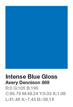 869 Intense Blue .123cm