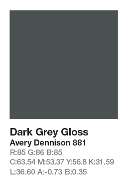 881 Dark Grey .123cm