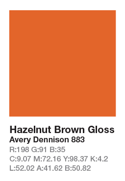 883 Hazelnut Brown .123cm