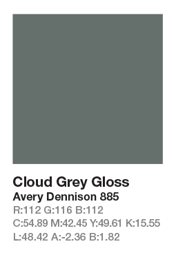 885 Cloud Grey .123cm