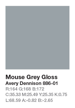 886-01 Mouse Grey .123cm