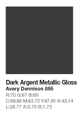 895 Dark Argent Metallic .123cm