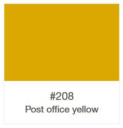 970-208RA Post Office Yellow Lesk .152cm