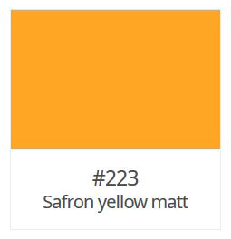 970-233RA Saffron Yellow Matt .152cm