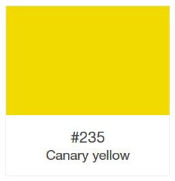 970-235RA Canary Yellow Lesk .152cm